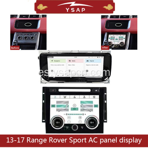 Exhibición del panel de alta calidad 13-17 Rangerover Sport AC